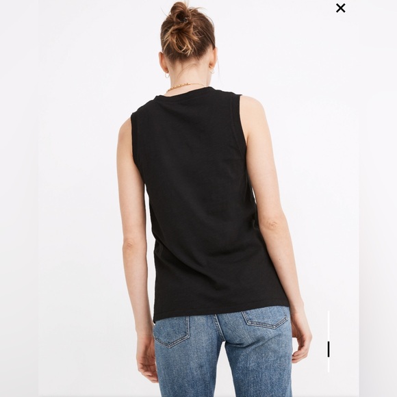Madewell whisper v-neck tank - Picture 5 of 6